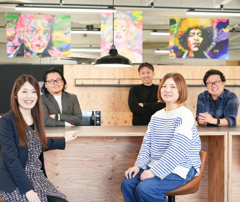 Mr. LAND team members in Tokyo, Japan